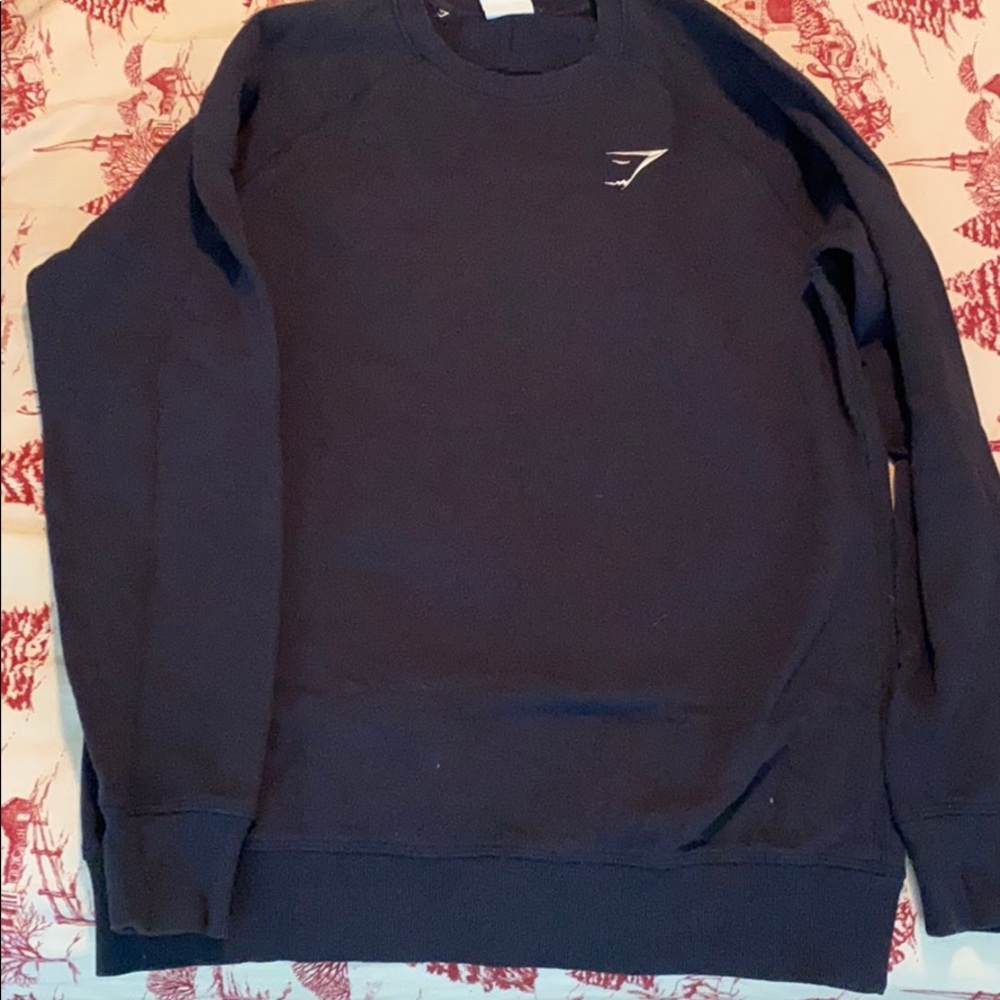 Men’s Gymshark Pullover Navy Blue